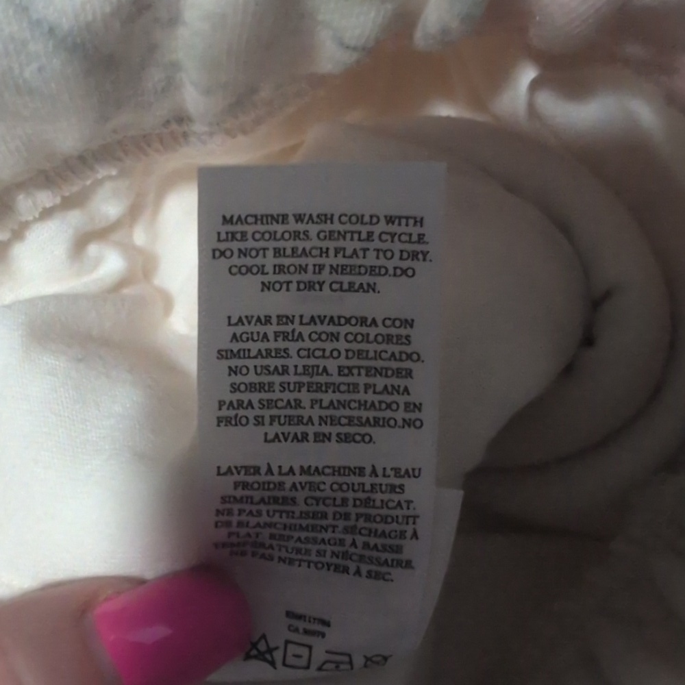 NWT Rails | Simo Sweatpant In Ivory Pastel Marble - Picture 15 of 15